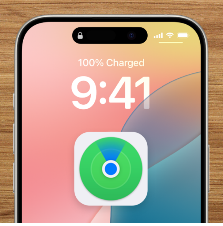 2. Aktiver sporing via “Hvor er” på iOS og “Finn-oversikt” på Android.