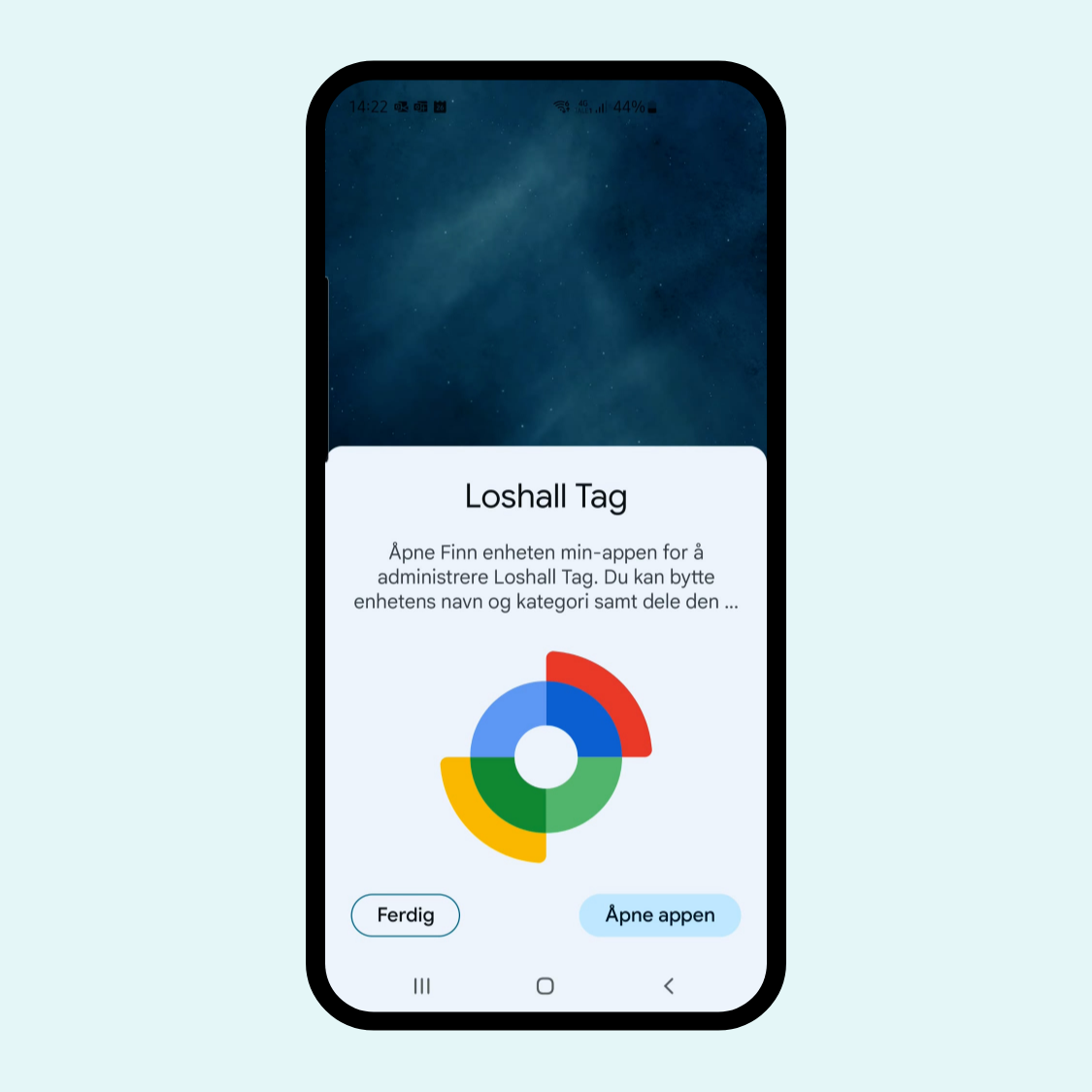 5. Trykk «Åpne appen»