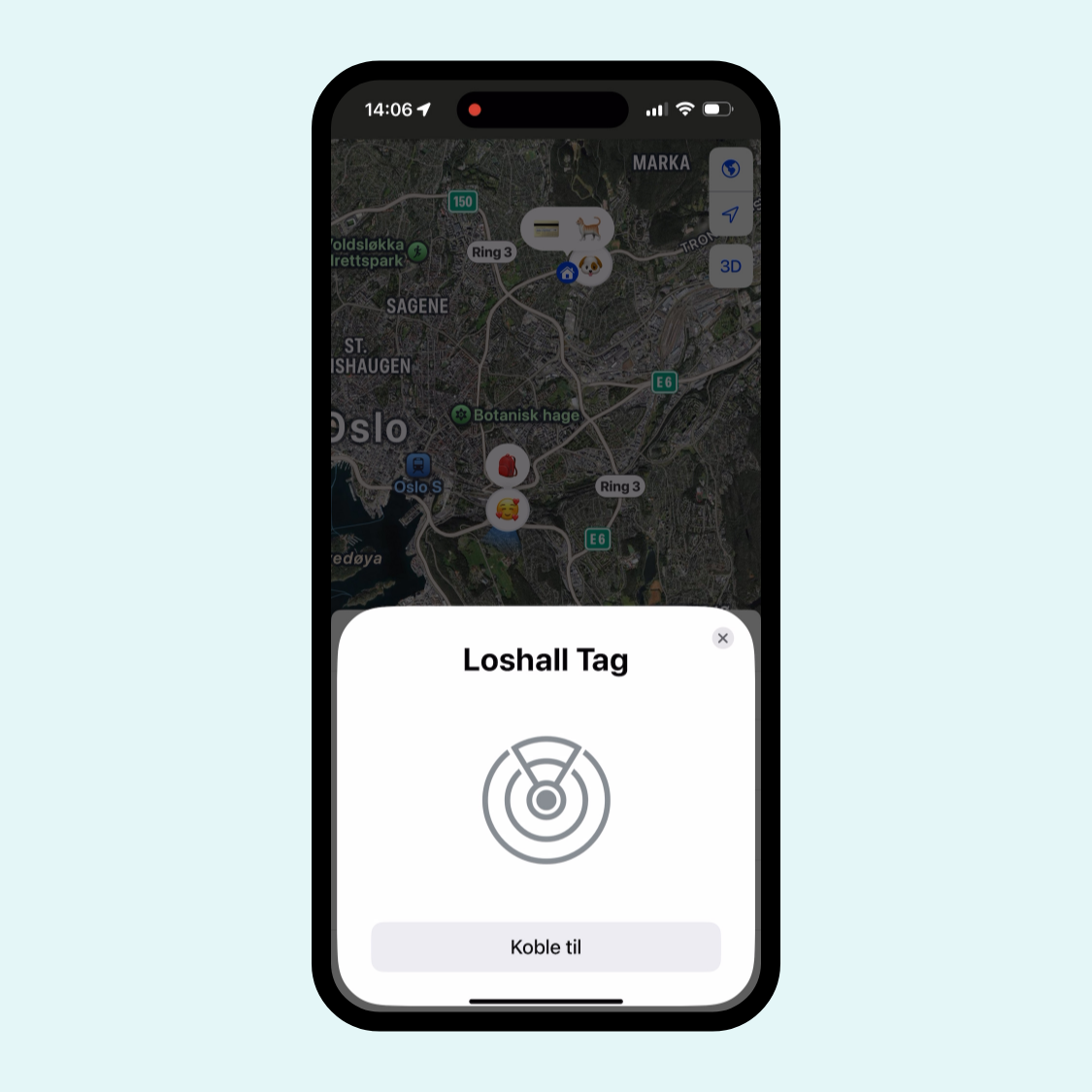 4. Velg «Koble til»
